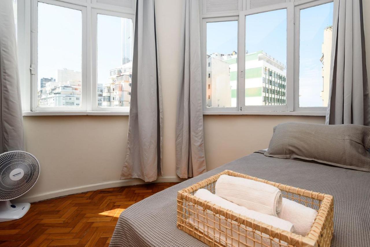 2 Quartos Em Copacabana C/ Vista-Mar | Pj 135/808 Rio de Janeiro Dış mekan fotoğraf