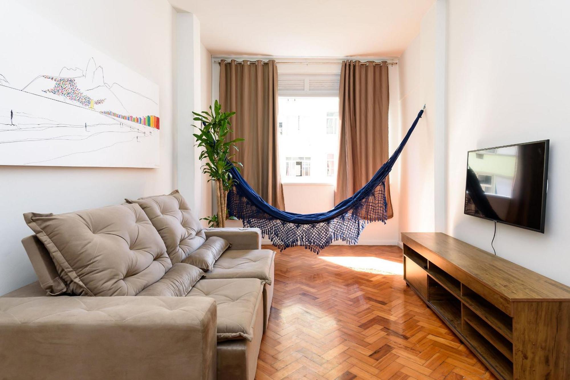 2 Quartos Em Copacabana C/ Vista-Mar | Pj 135/808 Rio de Janeiro Dış mekan fotoğraf
